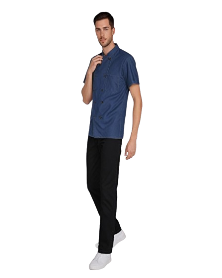 Denim Chef Coats - Terrycot Chef coats