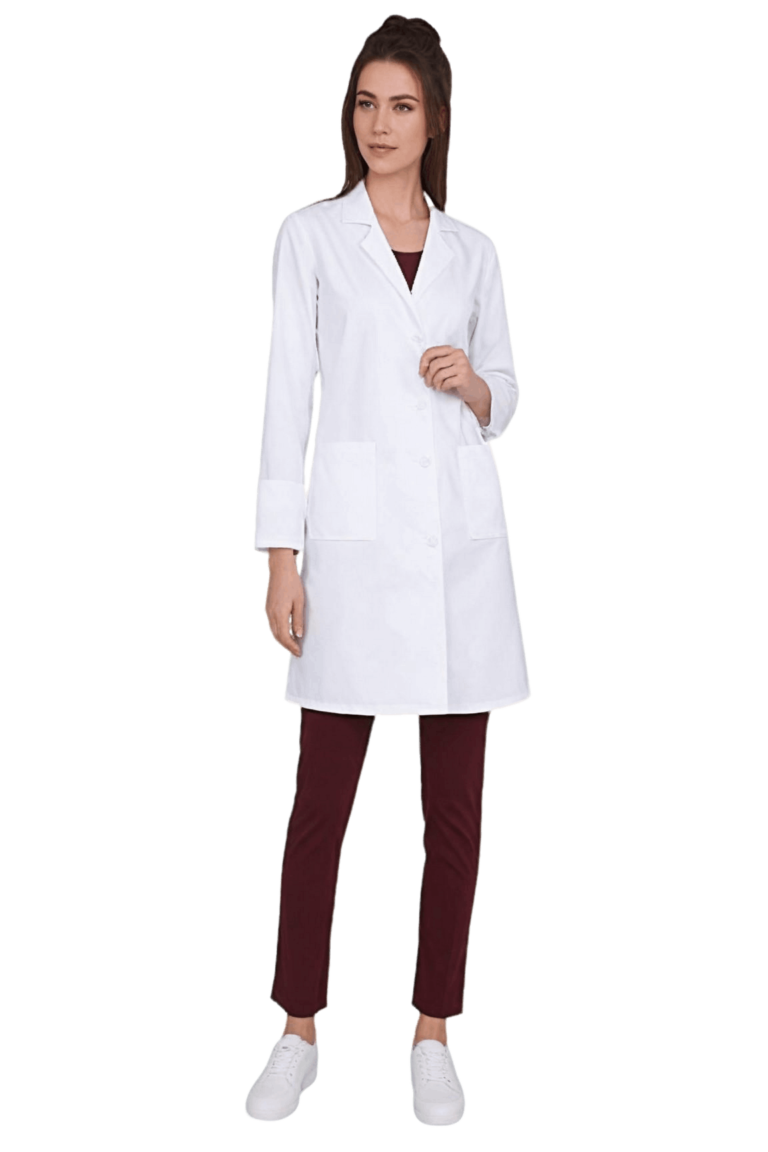 Doctors Lab Long Coat - Hospital Uniforms - Trendy Threads Uniform (6)