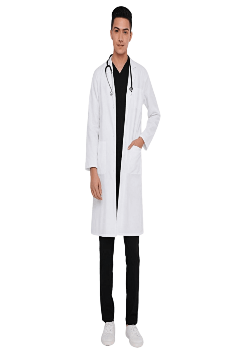 Doctors Lab Long Coat - Hospital Uniforms - Trendy Threads Uniform (8)