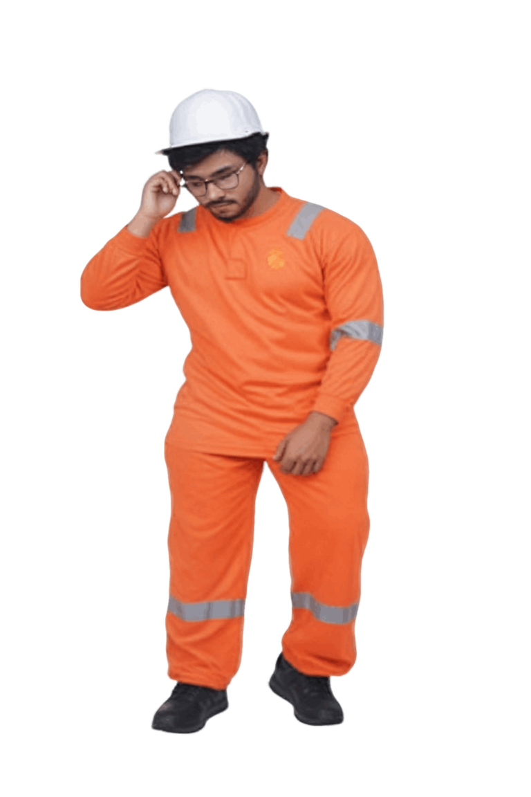 Hi-Vis Reflective Boiler Suit 3
