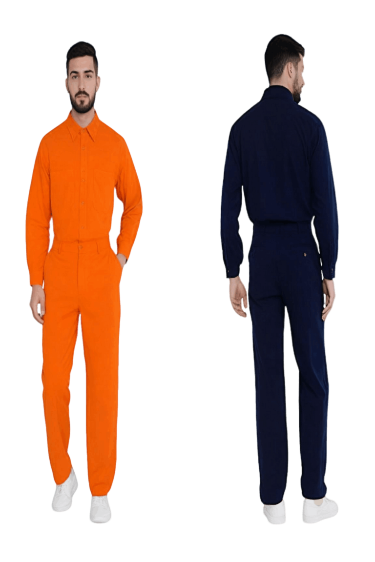 Industrial Wear - Plain Cotton Boiler Suit - 2