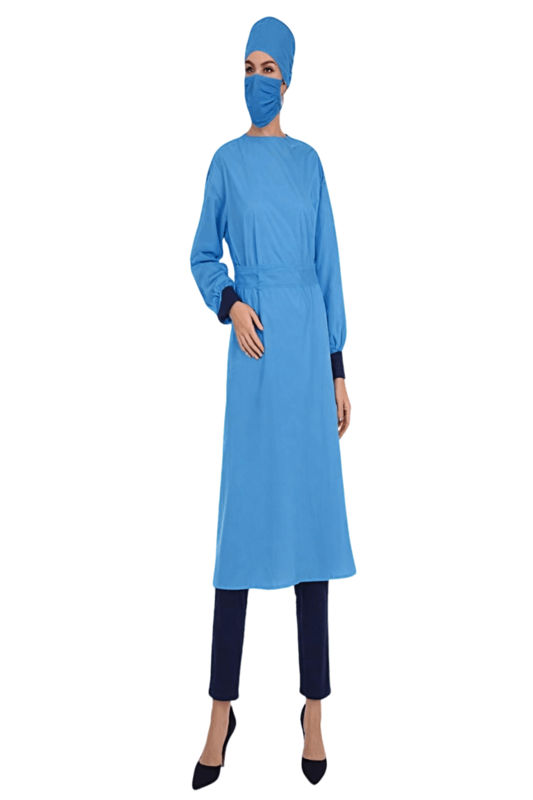 OT Gown-Surgical Gown - Hospital Uniforms - Trendy Threads Uniform (1)