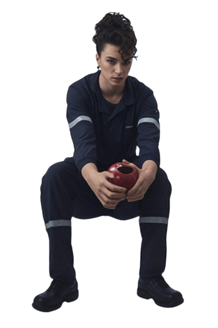 Stretchable Lycra & Glow in Dark Boiler Suit - Trendy Threads Uniform (1)
