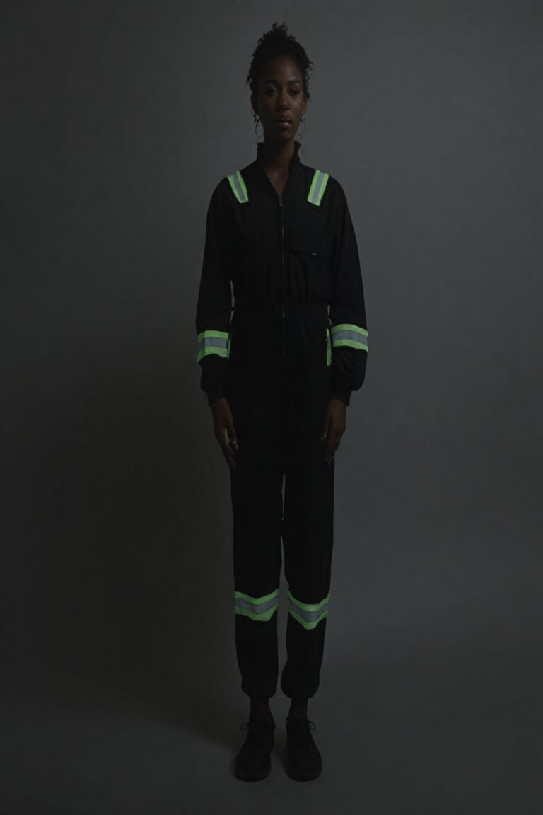 Stretchable Lycra & Glow in Dark Boiler Suit - Trendy Threads Uniform