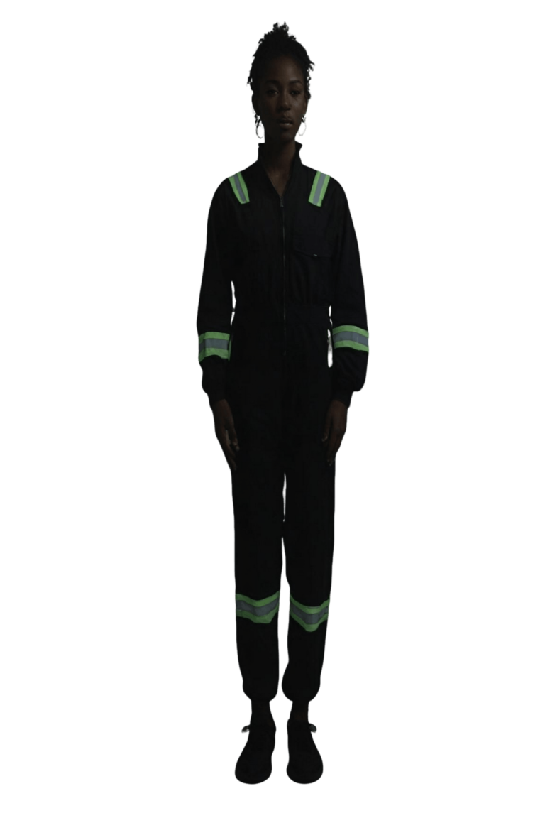 Stretchable Lycra & Glow in Dark Boiler Suit - Trendy Threads Uniform (3)