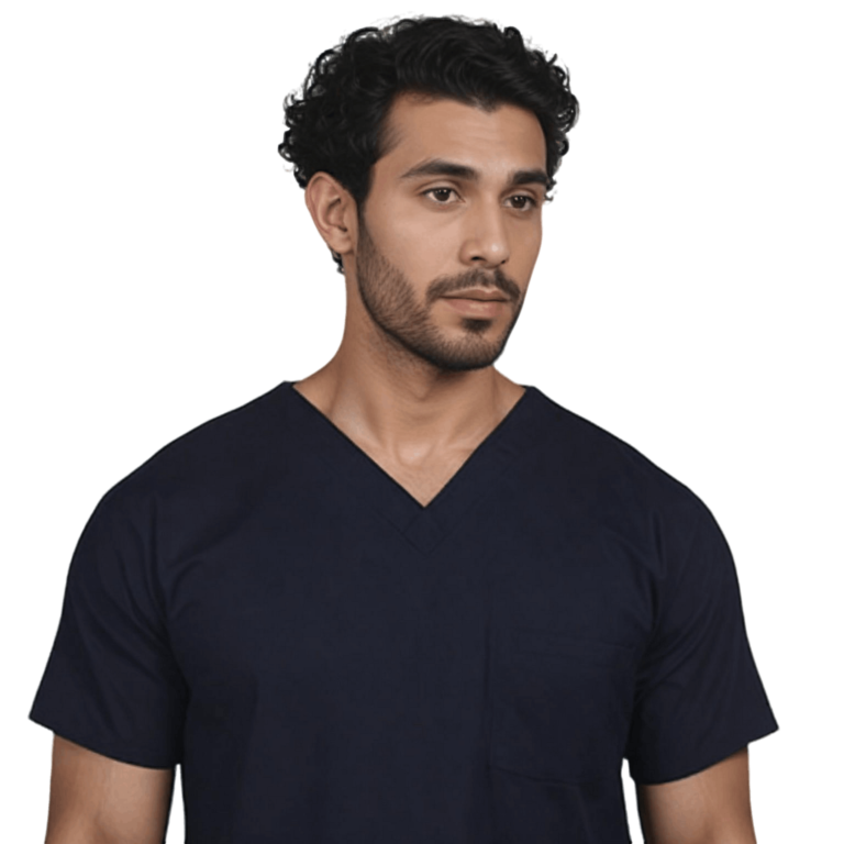 Stretchable Scrub Suit with Jogger Style pant -Custom Order Scrub Suit - Hospital uniforms - Trendy Threads uniforms (4)